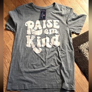 SOLD! Simply Southern Gray Raise “Em Kind Tee